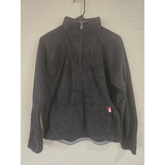 The North Face Women's 1/4 Zip Half Dome Fleece Jacket, Black, Size Medium - Picture 1 of 6